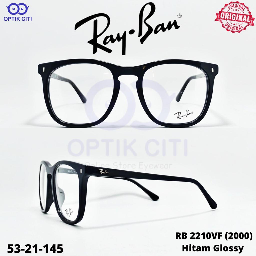 Frame Kacamata Pria Wanita Rayban RB 2210 VF 2000 Original