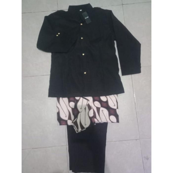 basofi baju adat anak dan dewasa cak ning pakaian adat tradisional - Satu set, S