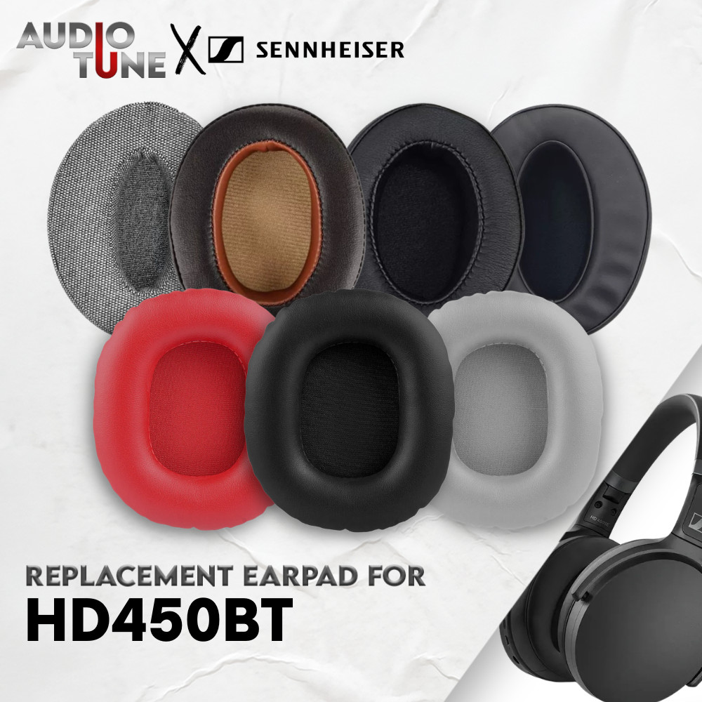 Earpad Ear Cushion Sennheiser HD450BT HD 450BT 450 HD450 BT Bantalan Earcup Foam Pad
