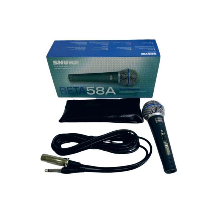 MIC SHURE 58A- MIC SHURE BETA 58A-MIC KABEL SHURE BETA 58A
