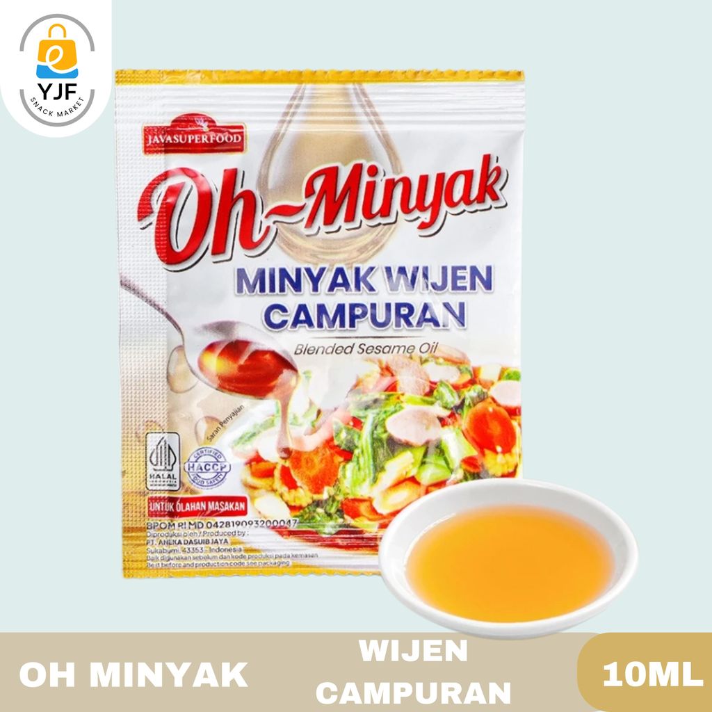 Oh Minyak Wijen Campuran 10ml - 1 PCS / Blended Sesame Oil / Minyak Wijen Sachet