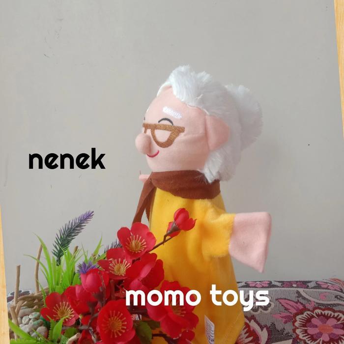 BONEKA TANGAN KARAKTER MANUSIA NENEK
