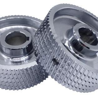 Roda Feeder 140x35x50 Gear Besi mesin Moulding kayu 140 x 35 x 2" Inch