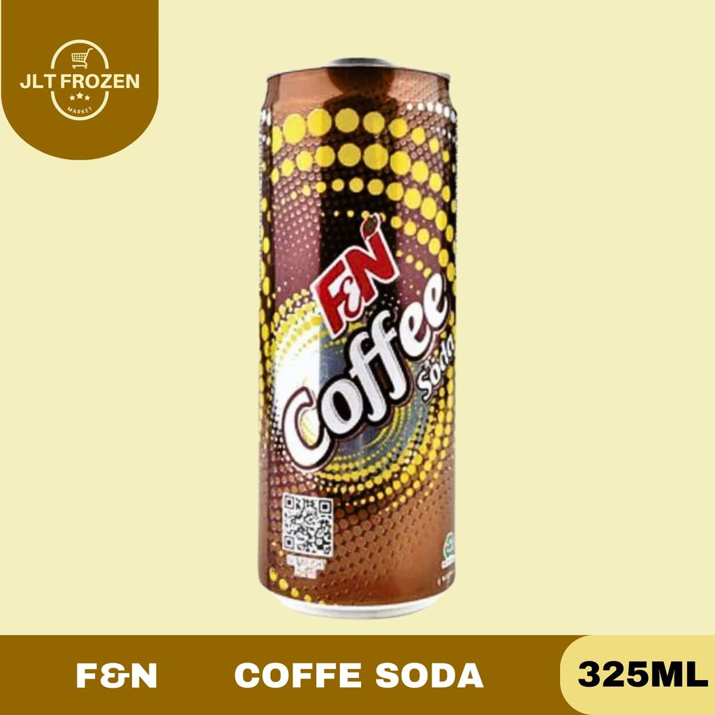 F&N Coffee Soda 325ml / Minuman Berkarbonasi Rasa Kopi / Minuman Ringan