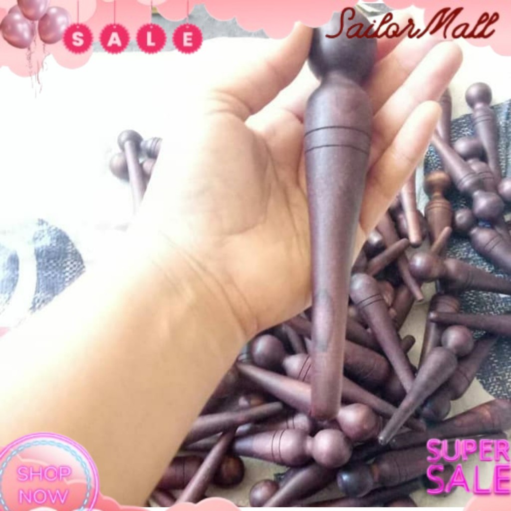 Alat pijat kayu TUSUK / Alat Pijat Refleksi tusuk Kaki /Alat Bantu Kesehatan xa MURCE 