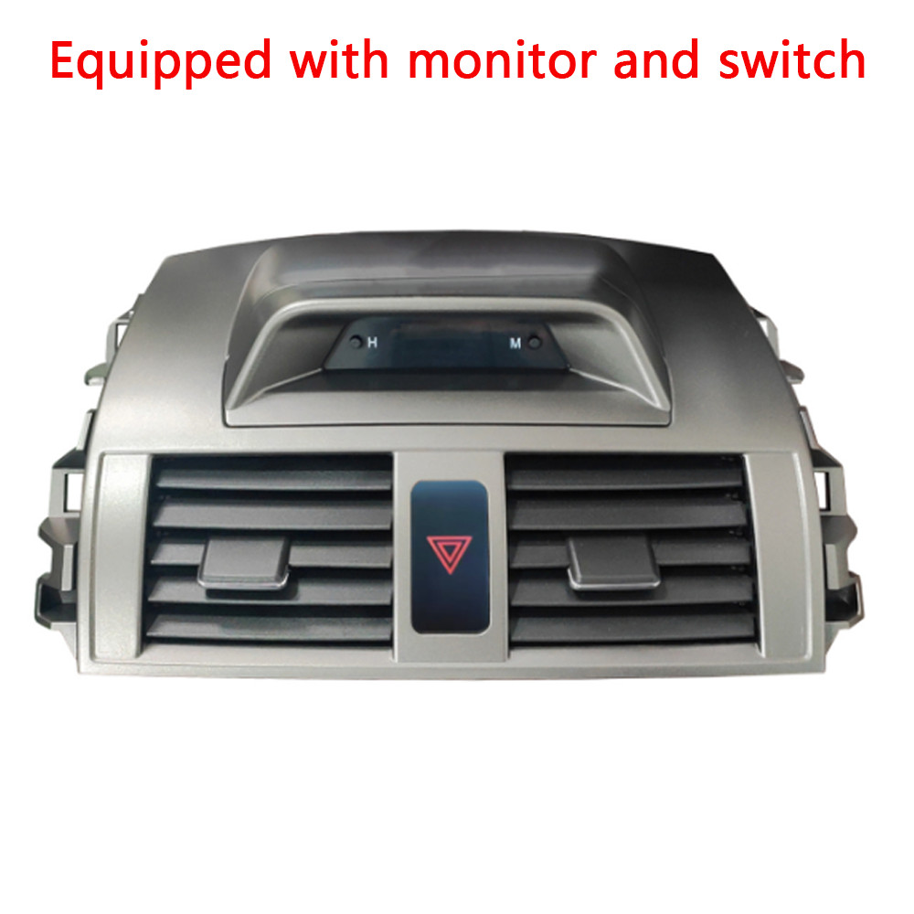 Center Dash A/C Air Conditioner Central Air Outlet Panel Grill Cover For Toyota Corolla Altis 2007 2