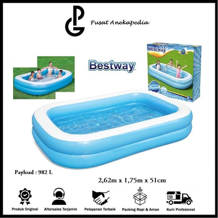 Bestway Kolam Renang Anak Besar - Kolam Anak Mandi Bola- Bestway 54006 - Kolam saja