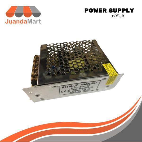 Power Supply 12V 5A DC Adaptor 12V 5A - 12V 5A