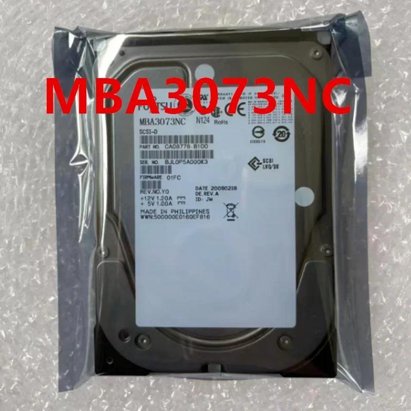 Original Almost New Hard Disk For FUJITSU 73GB 80Pin SCSI 3.5" 15000RPM 2MB Hard Drive MBA3073NC
