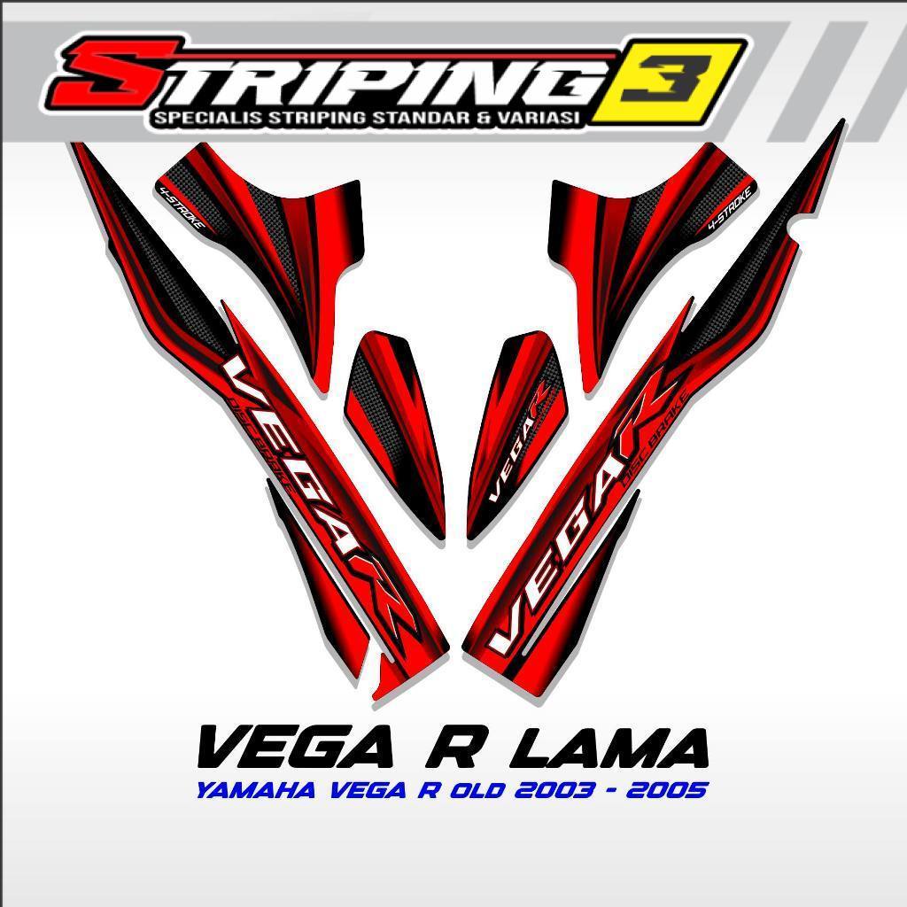 Striping Vega R Lama Stiker Vega R Sticker Vega Rr Setriping Vega R Variasi Ori