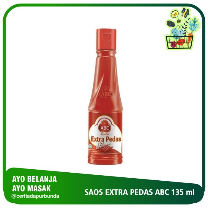 ABC Saos Pedas / Saos botol Sambal 135 ML