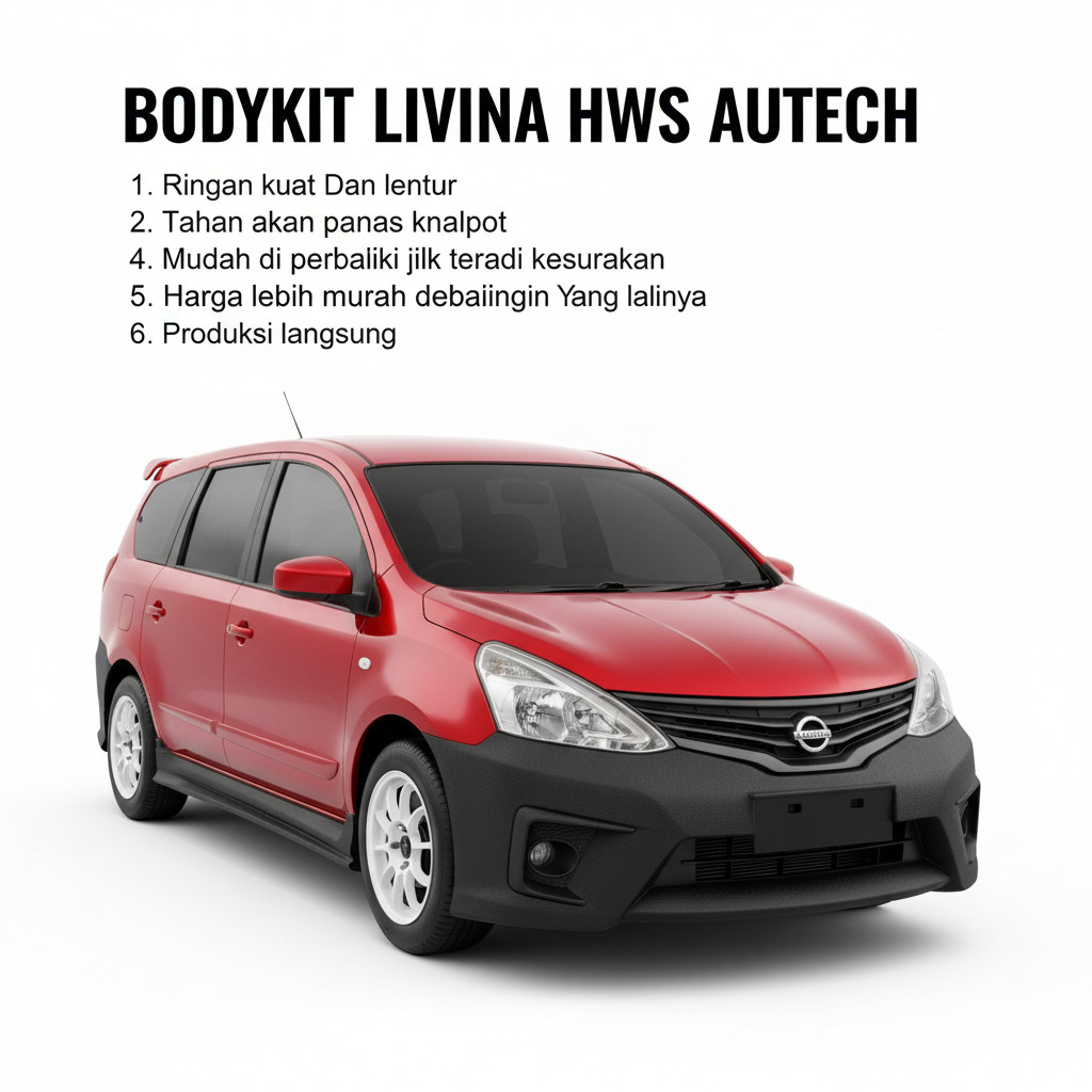 bodikit Bodykit Nissan Livina HWS autech 2013-2017 upgrade grand livina hws autech