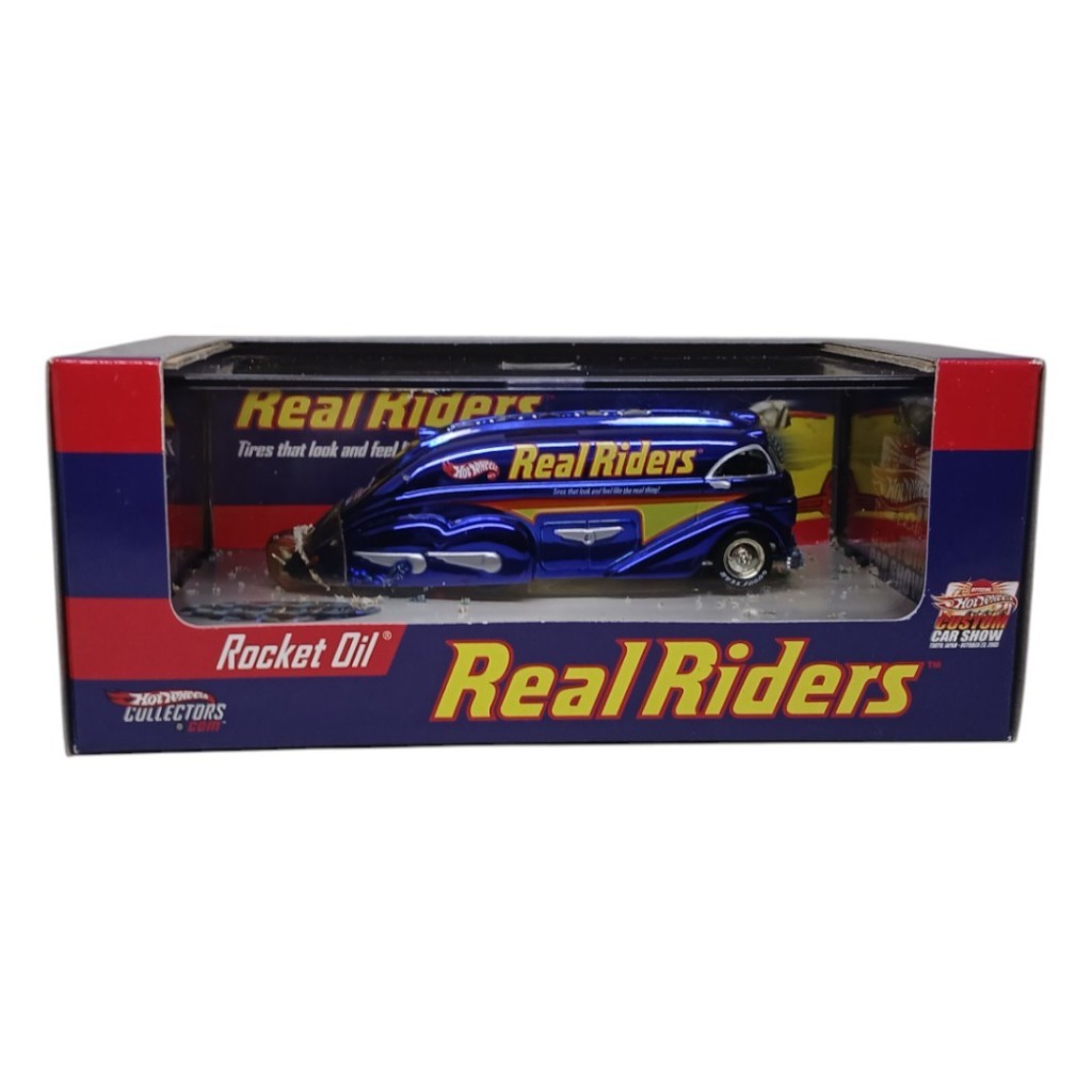 Hot Wheels Real Riders Rocket Oil Japan Custom Car Show Limited 2000pcs Diecast Collectors
