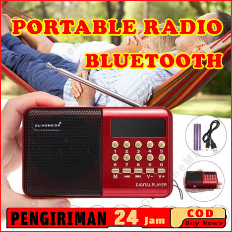 Radio Bluetooth JOC Digital FM/SD/USB/MP3 Player//Radio JOC//JOC//RADIO MINI JOC TERMURAH//RADIO MUR