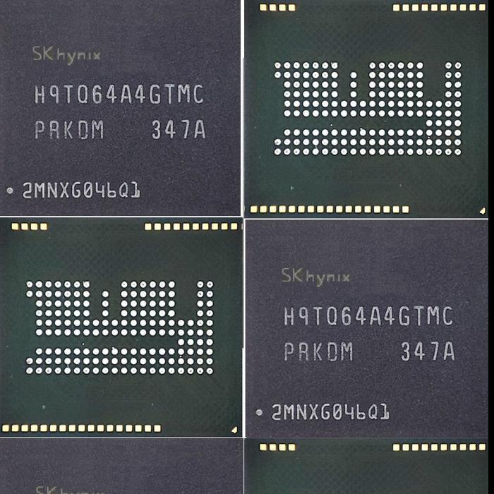 IC eMMC Sk Hynix H9TQ64A8GTMC 8GB BGA 221 8GTMC