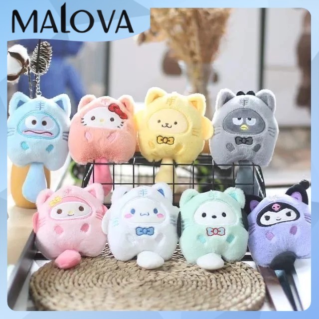 Gantungan Boneka Plush Kunci Keychain/Gantungan K Boneka Karakter Lucu/Gantungan Kunci Karakter / Ko