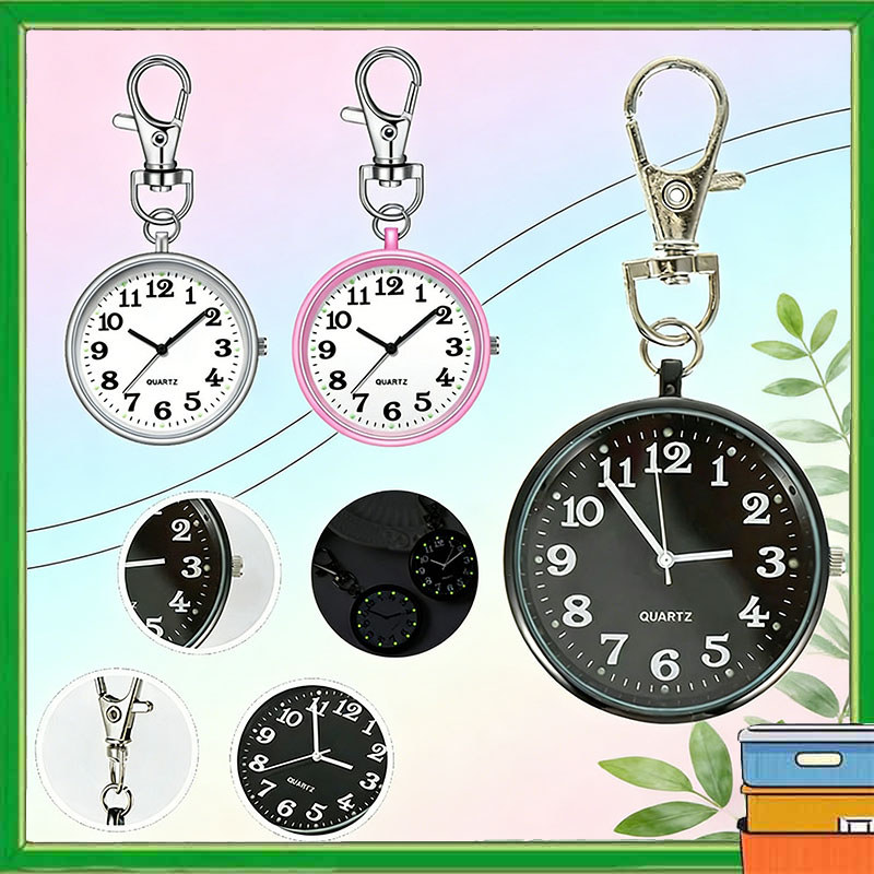 Jam Saku Jam Saku Gantungan Kunci Perawat Mini Hadiah Dokter Nurse Watch Jam Saku Perawat Jam Saku P