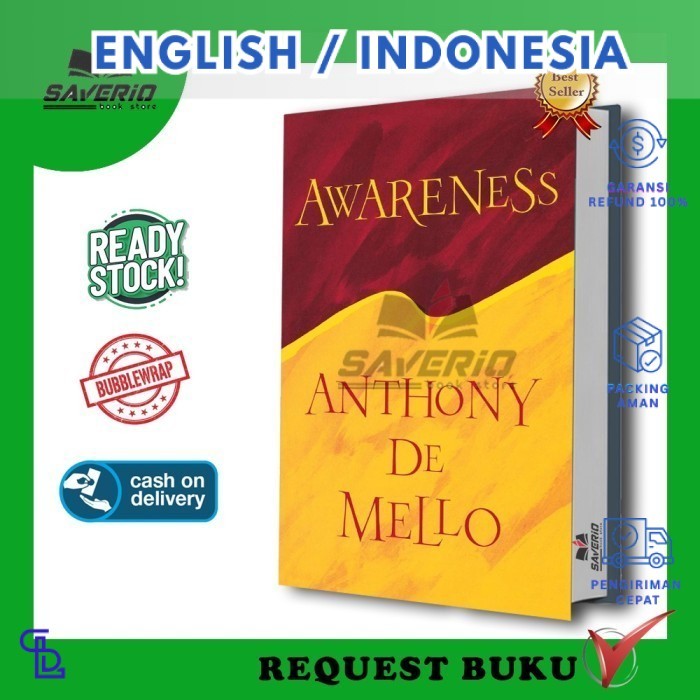 Termurah AWARENESS ANTHONY DE MELLO (Eng/Indo Version)