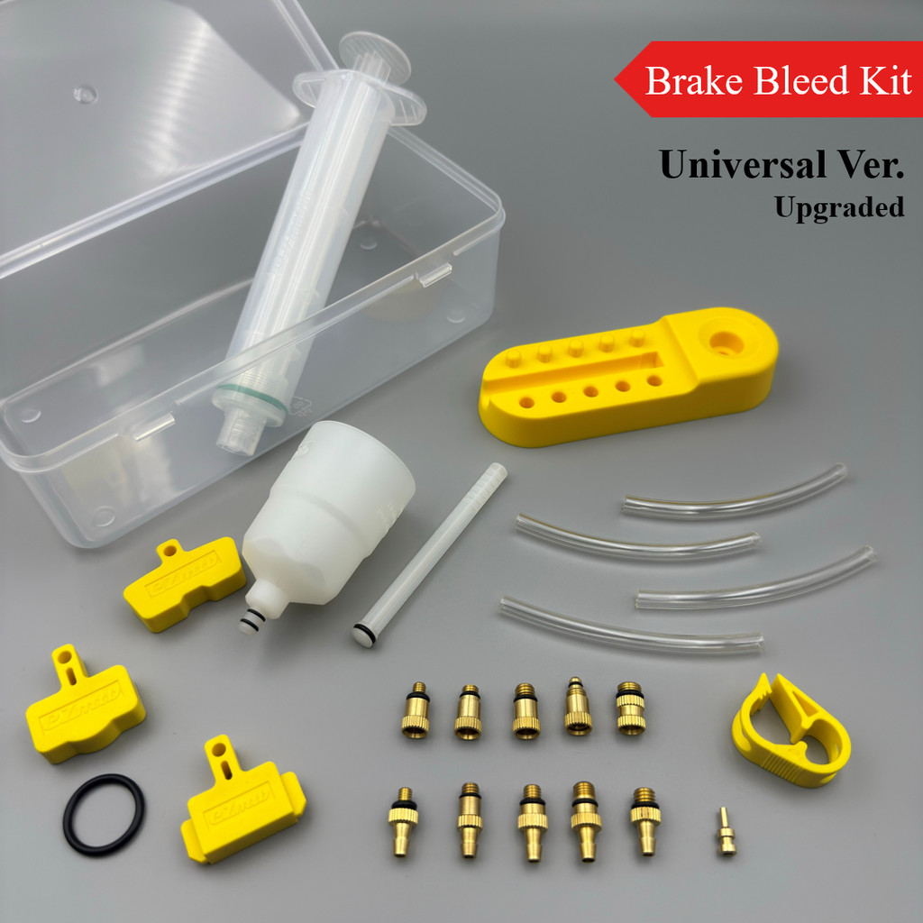 1 Set Alat Pembilas Oli Rem Cakram Hidrolik Sepeda EZmtb, Versi Universal, untuk Shimano Sram Avid M