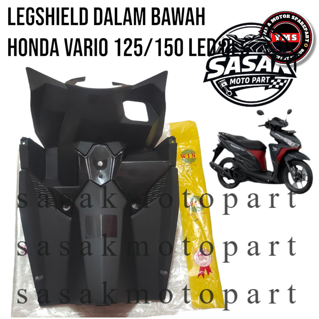 Legshield dashboard Dalam Bawah Honda Vario 125 150 led old Dek Kunci Kontak Vario 125 150 led old