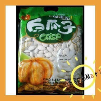 Kuaci putih import 1 kg kuaci labu