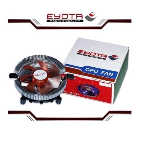 Cpu Cooler Eyota Intel LGA 775 115x AMD AM2 LED HF - 1502 - Fan Processor