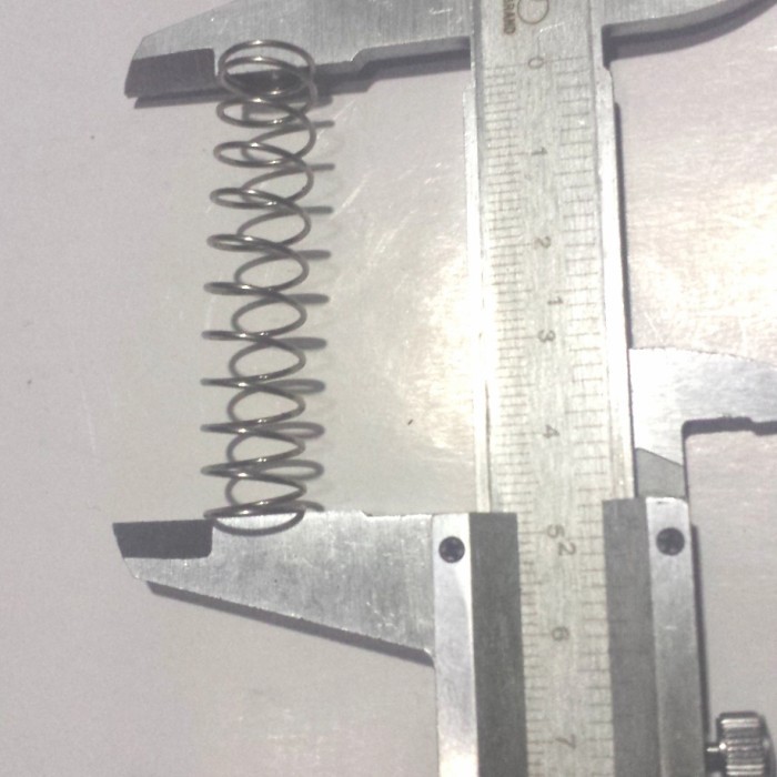 spring tekan ss 0.8mm ID8mm L50mm