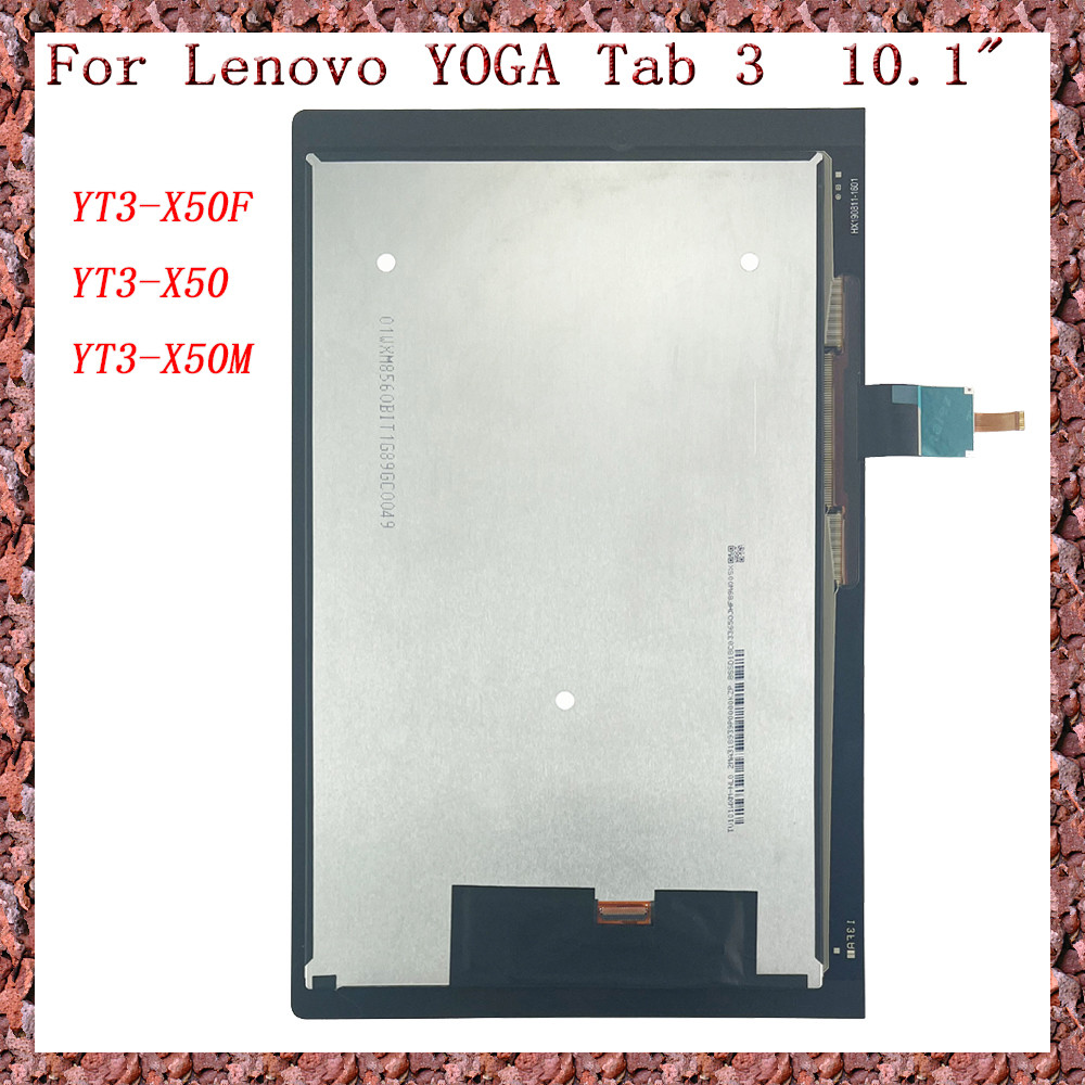 New For Lenovo YOGA Tab 3 Tab3 10.1" YT3-X50F YT3-X50 YT3-X50M Tou Screen gitizer Sensor Glass LCD s