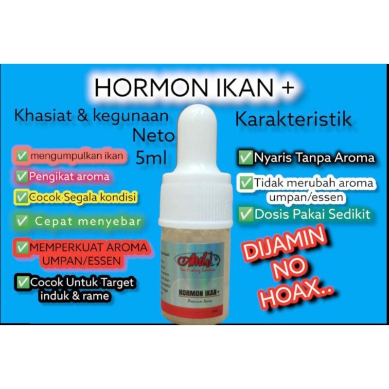 BISA (COD) HORMON IKAN plus pengumpul ikan induk perangsang mancing imas nila lele patin bawal