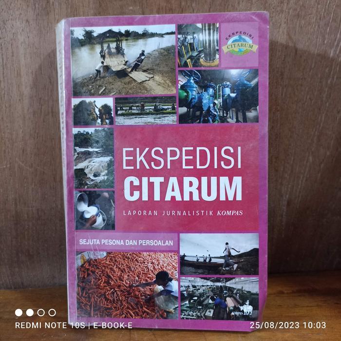buku ekspedisi citarum 358 hal ada bekas air