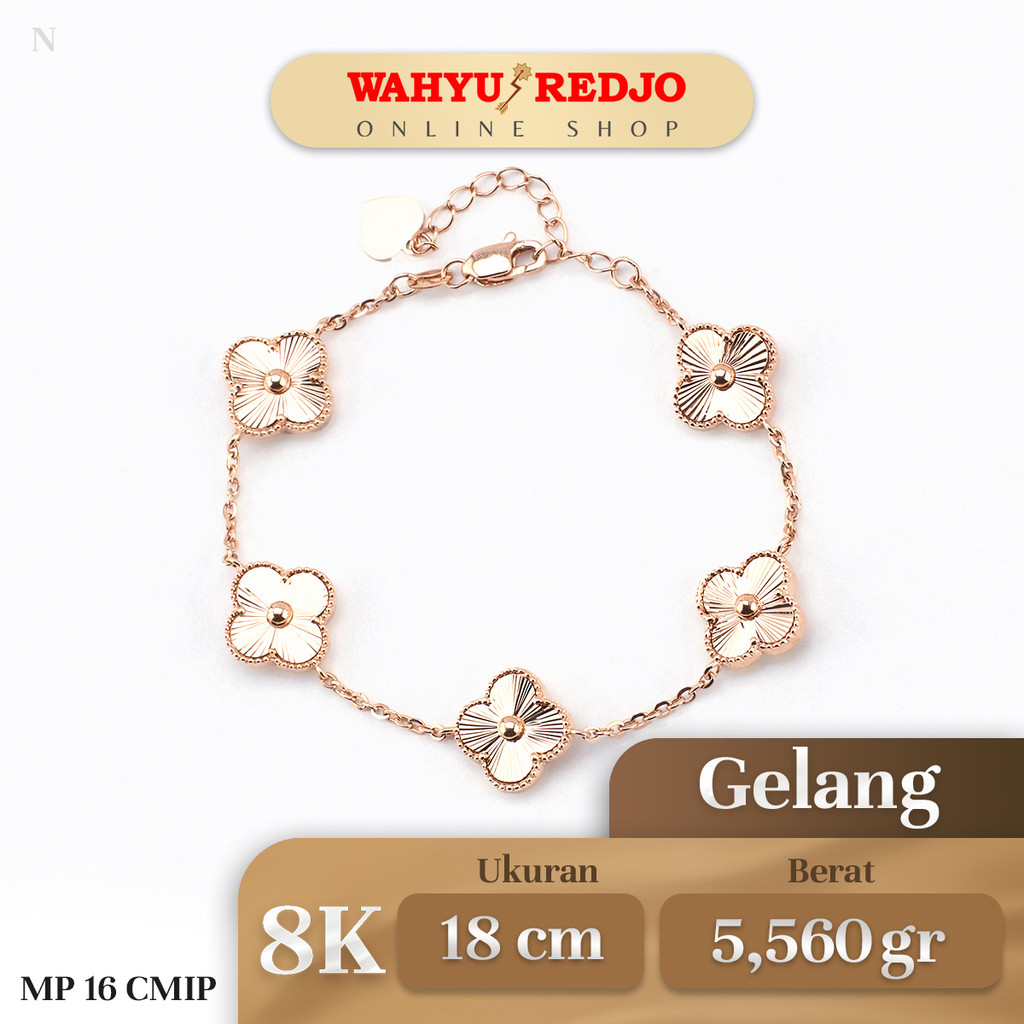 Gelang Emas Alhmr Gold 8K Wahyu Redjo GL-8K-30482579-PMR
