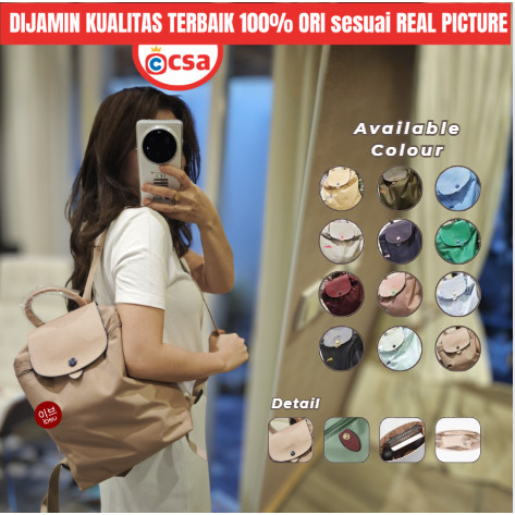 CSA Tas Ransel BackPack Wanita Kecil Mini Korea Style Premium Kulit ANTI AIR Remaja Aesthetic  Asli