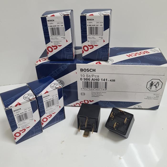 relay kaki 4 24volt BOSH asli QUALITY