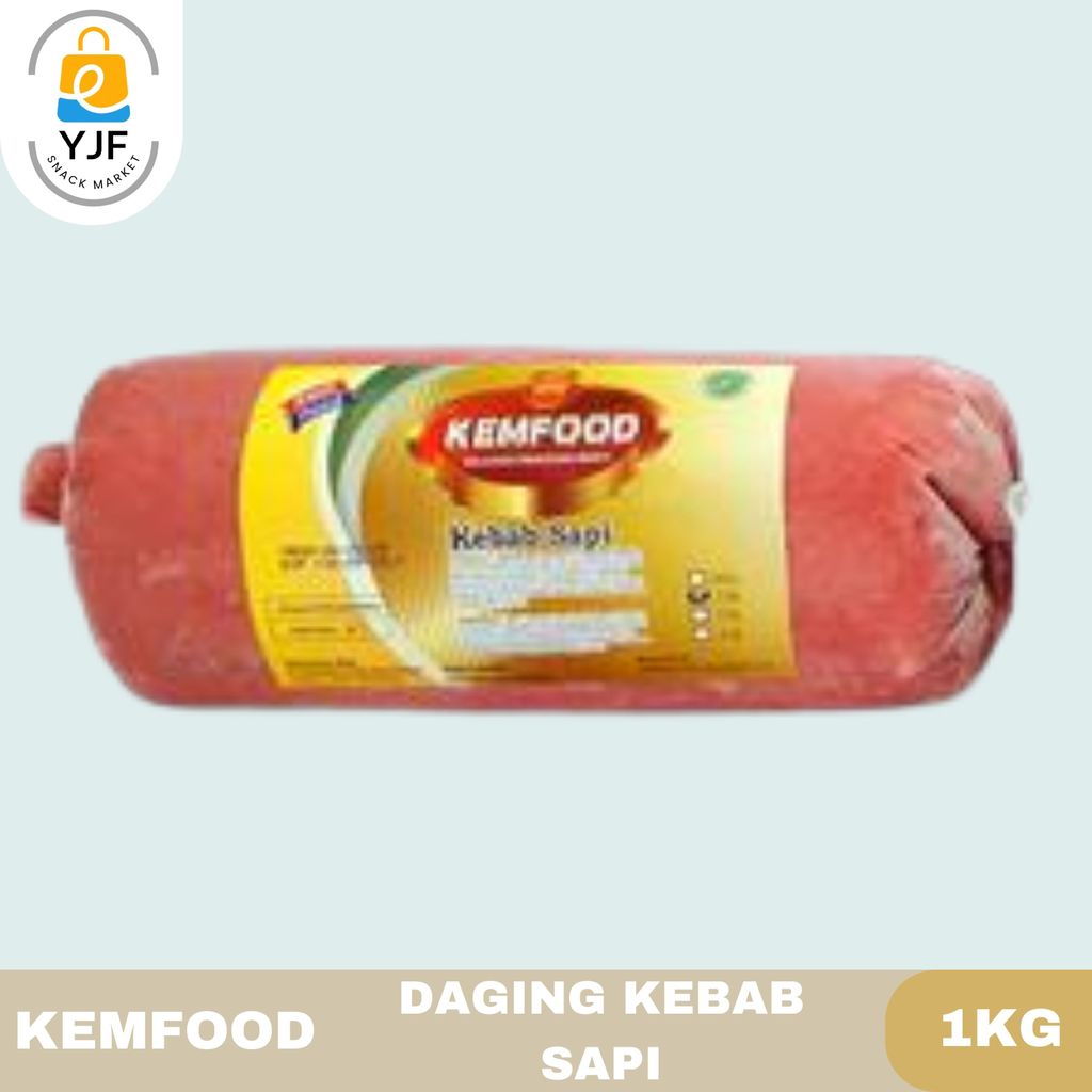 Kemfood Daging Kebab Sapi 1kg / Daging Isi Kebab