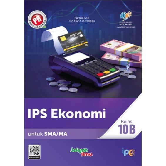 Buku PR Ekonomi Kelas 10 SMA Semester 1&2 Kurikulum Merdeka Intan pariwara Edisi Baru