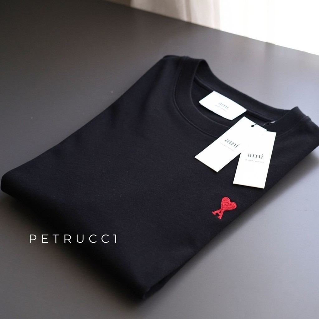 AMI PARIS T Shirt Man Woman kaos wanita pria