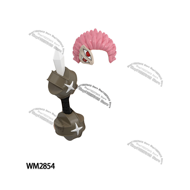 WM6200 WM Blocks Jujutsu Kaisen Anime Bricks Building Blocks Dolls Toys Gifts Sukuna Makora Gojo Toj