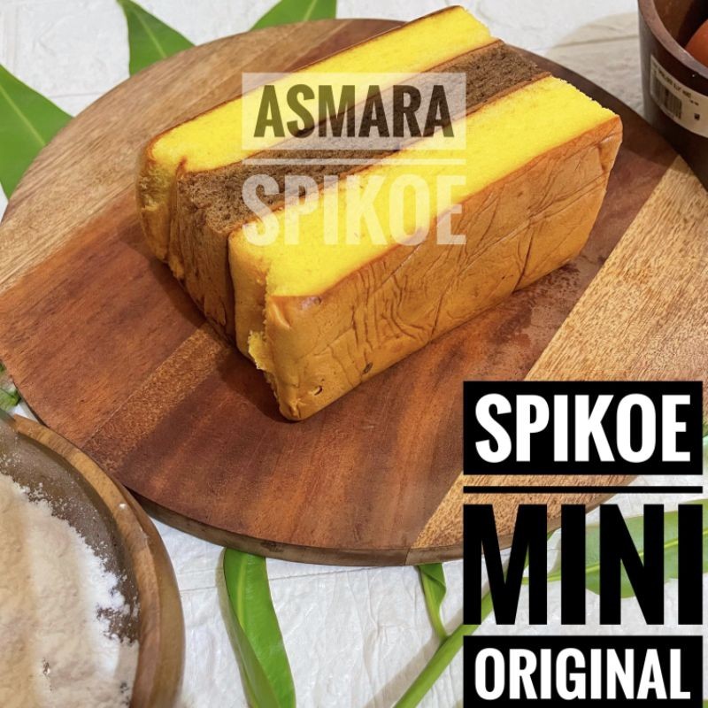 Spikoe Mini Rasa Original Oleh Oleh Khas Surabaya / Spikoe Roti Lapis Kukus Asmara Organik Kue