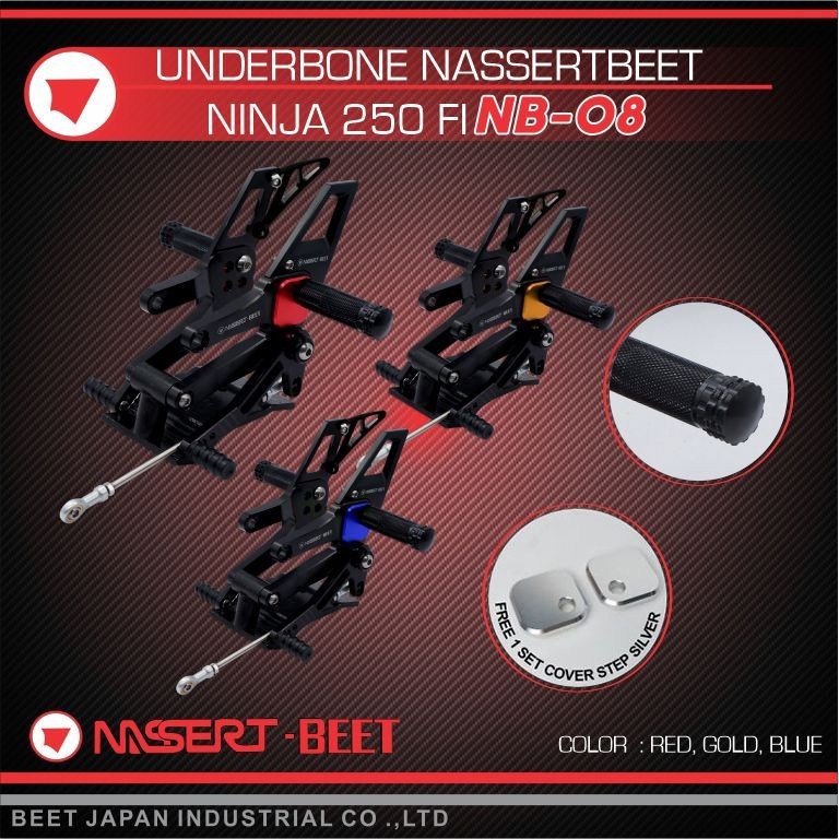 Underbone Ninja 250 Fi NB-08 Nassert Beet