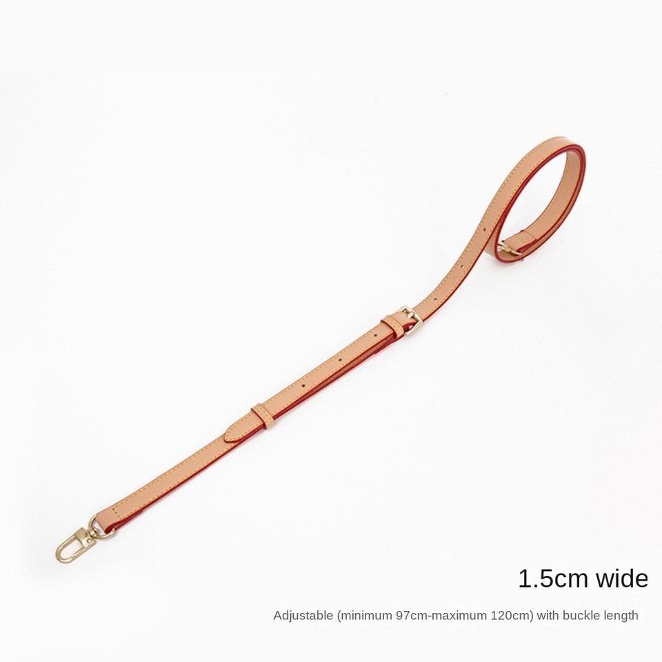 New Replacement Bag Strap Adjustable PU Leather Shoulder Strap DIY Punch-free Bag Accessories For LV