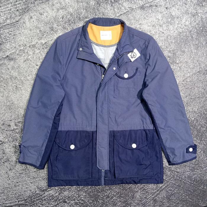 Jaket parka BASIC HOUSE big pocket two colour jaket casual murah size L fit XL