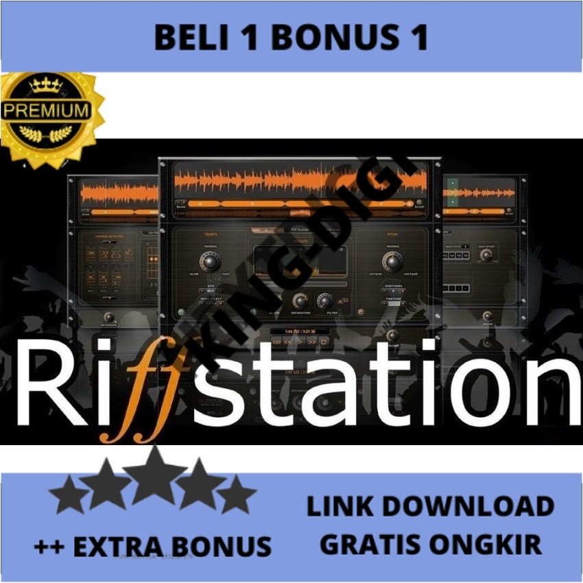 PROMO Riffstation Full Version - Aplikasi Untuk Mencari Chord + Nada + Kunci + Nada + Lagu Pada Gita