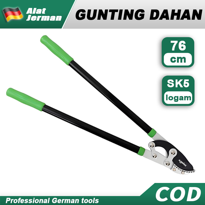Monake Alat Jerman Gunting Taman 68-103CM besar Pemotong Dahan Branch Cutters Gagang Panjang Tinggi 