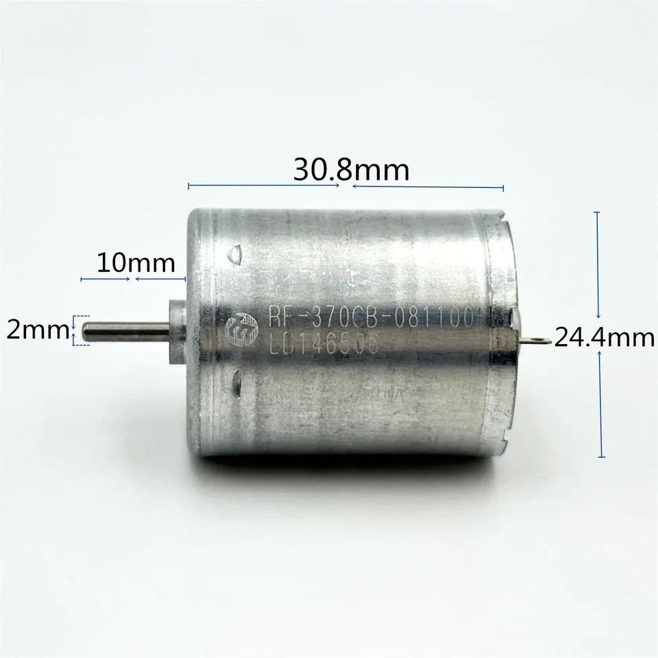 MABUCHI RF-370CB-081100 Motor DC 12V 1850RPM Mute Mini 24mm Mute 370 Electric Motor for Car Air Cond