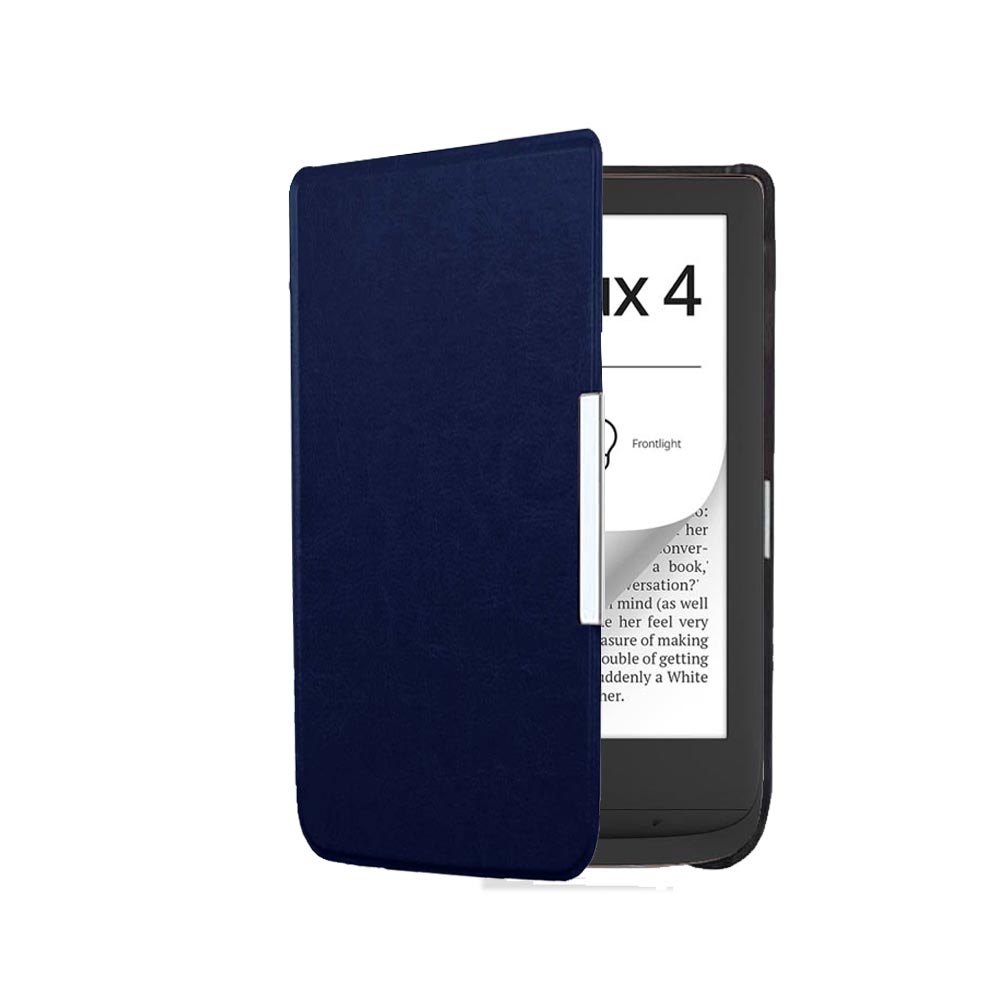 Slim Flip Book Cover for PocketBook 618 Basic Lux 4 (PB618) Smart EBook Case 6 Inch FullCoverage Pro