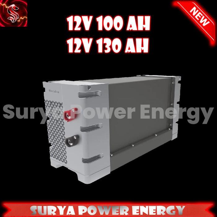 Battery Lithium Lifepo4 Blue Carbon 12V - 130aH - 12v 100aH