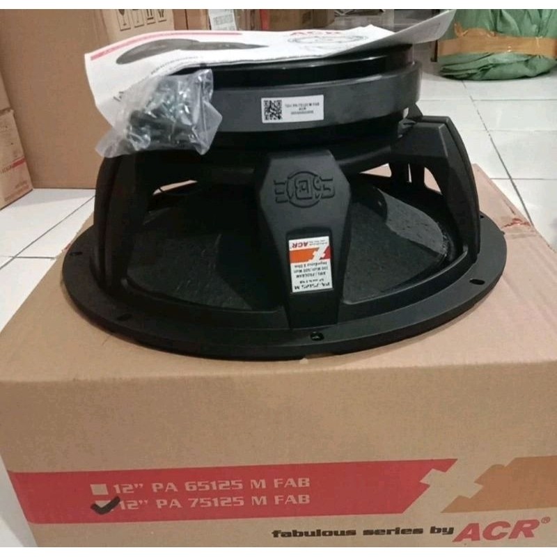 Speaker ACR 12" PA 75125 M FABULOUS SERIES speaker 12 inch fabolus