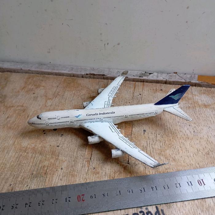 JJtoys diecast pesawat garuda Indonesia Boeing 747 400 2ND