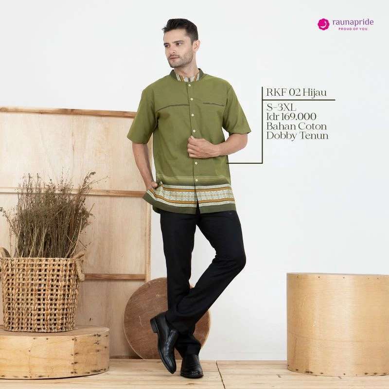 RAUNA KOKO DEWASA RKF 02 HIJAU