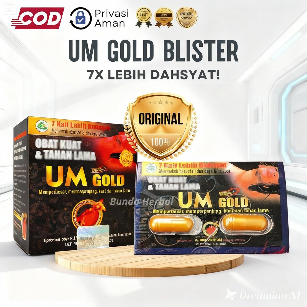 UM GOLD KAPSUL | Urat Madu 100% Original | UM Gold Blister | UM Gold New | UM Gold Ori | Urat Madu G